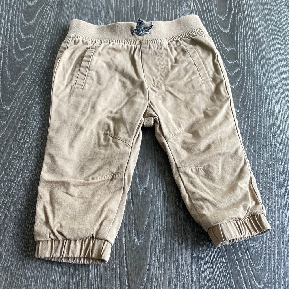 3-6M Khaki cat and jack pants